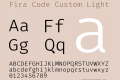 Fira Code Custom