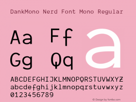 DankMono Nerd Font Mono