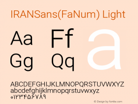 IRANSans(FaNum)