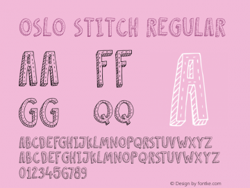 Oslo Stitch