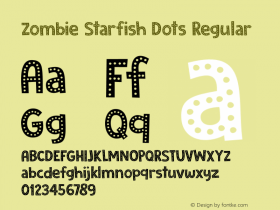 Zombie Starfish Dots