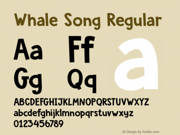 Whale Song