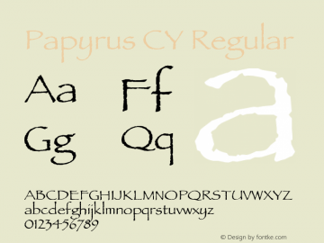 Papyrus CY