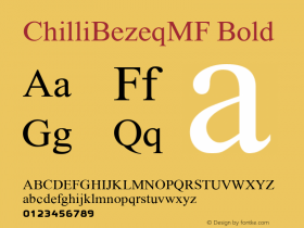 ChilliBezeqMF