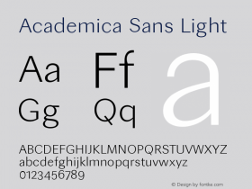 Academica Sans