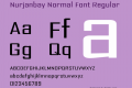 Nurjanbay Normal Font