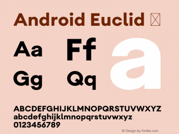 Android Euclid