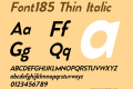 Font185