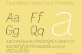 Foundation Sans Cond