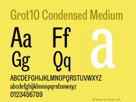 Grot10 Condensed