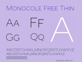 Monocole Free