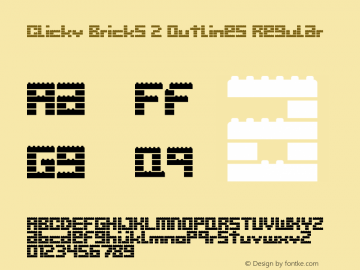 Clicky Bricks 2 Outlines