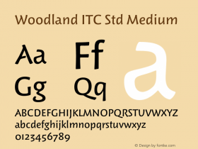 Woodland ITC Std