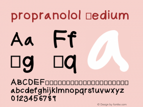 propranolol