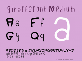 giraffefont