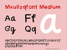 Mxuilzqfont