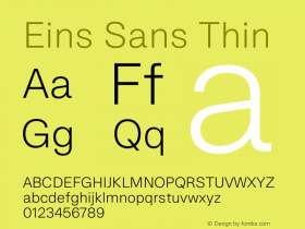 Eins Sans