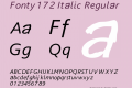 Fonty172 Italic