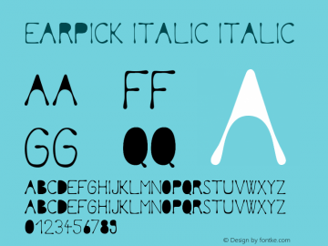 Earpick Italic