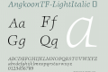 AngkoonTF-LightItalic