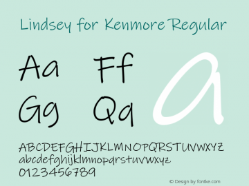 Lindsey for Kenmore