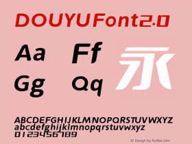 DOUYUFont2.0