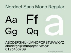 Nordnet Sans Mono