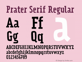 Prater Serif