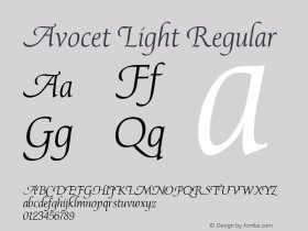 Avocet Light