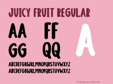 Juicy Fruit