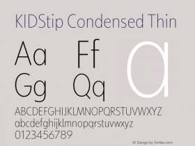 KIDStip Condensed