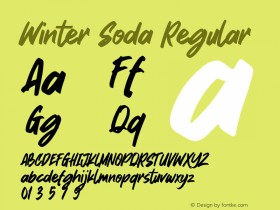 Winter Soda