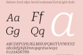 Roboto Serif 28pt SemiCondensed