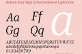 Roboto Serif 36pt ExtraCondensed