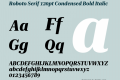 Roboto Serif 120pt Condensed