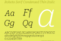 Roboto Serif Condensed