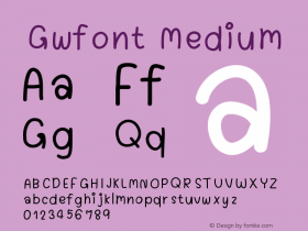 Gwfont