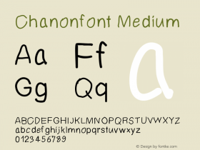 Chanonfont