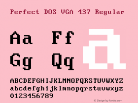 Perfect DOS VGA 437