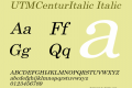 UTMCenturItalic