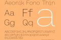 Aeonik Fono