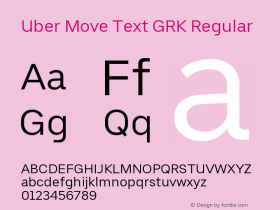 Uber Move Text GRK