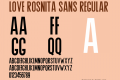 Love Rosnita Sans