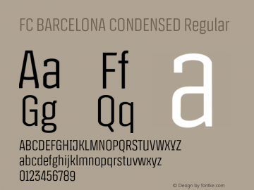 FC BARCELONA CONDENSED