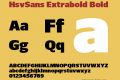 HsvSans Extrabold