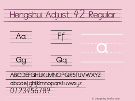 Hengshui Adjust 42