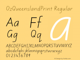 OzQueenslandPrint