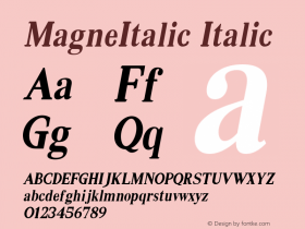 MagneItalic