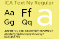 ICA Text Ny