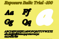 Exposure Italic Trial